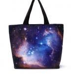 Blue Fantasy Starry Sky Fashion Shoulder Bag For Women