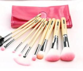  10 Cosmetic Brush Set Professional Make-Up Tools Makeup Brush Set