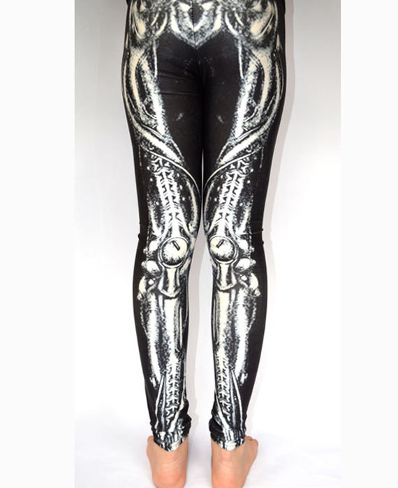 Mechanical Skeleton LeggingsSkeletons LeggingsSkeleton TightsPants