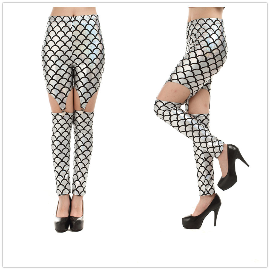 Silver Mermaid Leggings-Mermaid Tights-Yoga Pants-NOT Mermaid Jewelry-little Mermaid Costume 